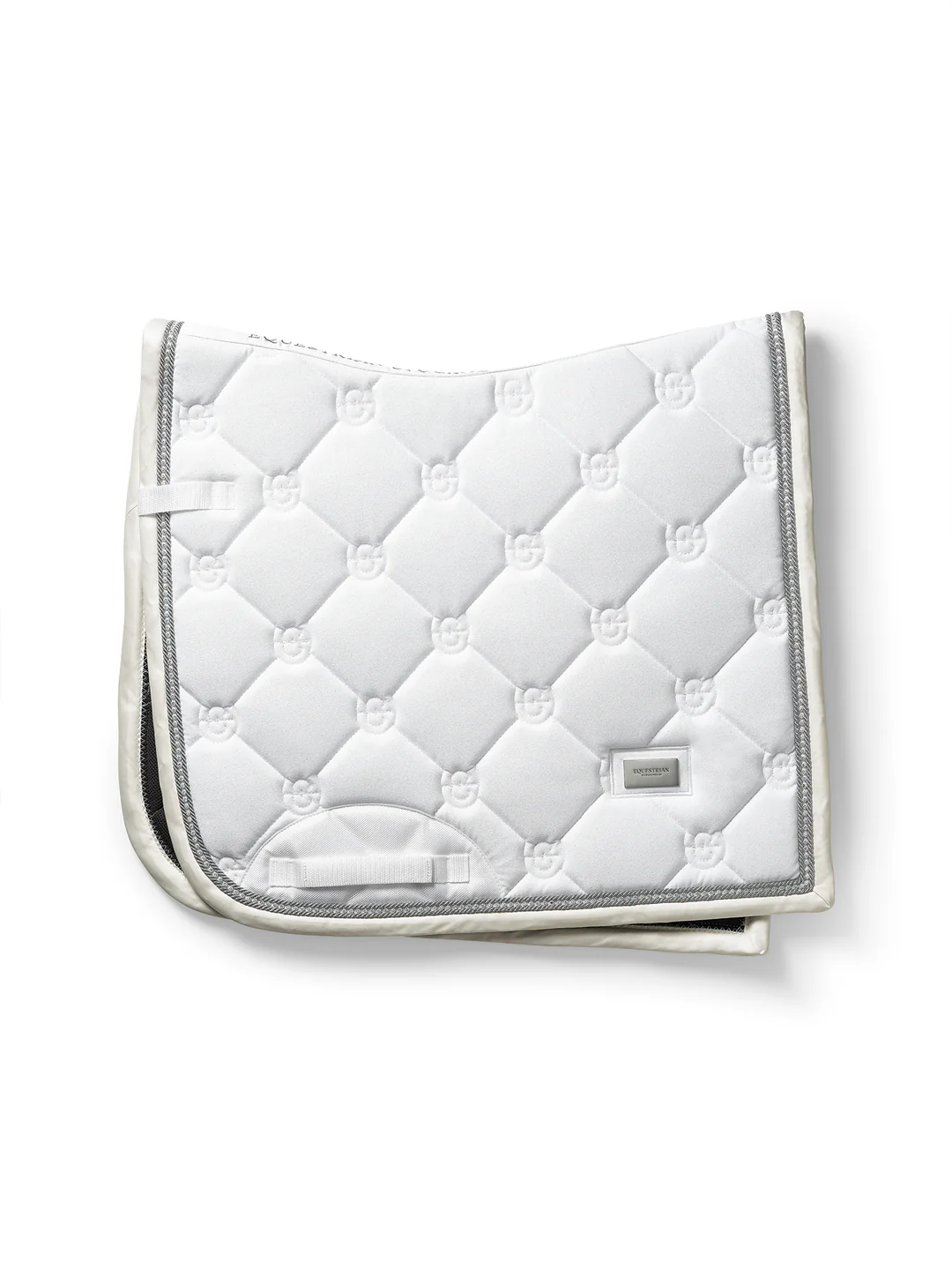 TimelessWhiteGlimmer_Classic_SaddlePad_Dressage_1